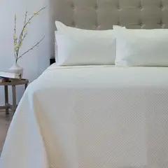 DORAL - Quilt 2 plazas Boston Crudo