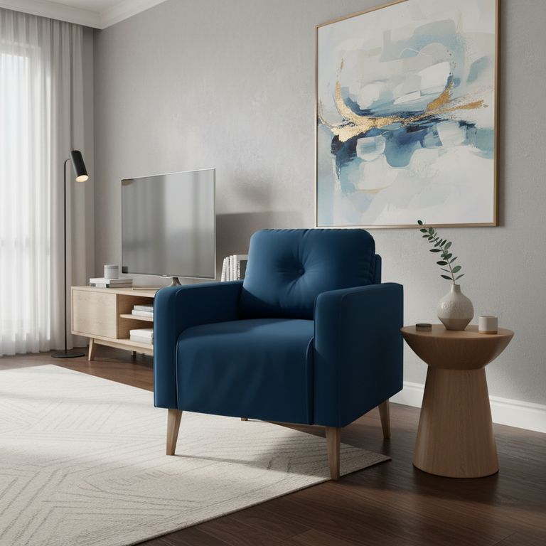 Poltrona 1 cuerpo Bahamas E433 73x86x75 cm