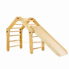 KIDSCOOL - Juego escalador libre 78x110x130 cm Madera