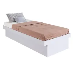 HOGA - Cama 1.5 plazas de Estructura Bogotá Blanco