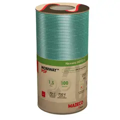 MADECO - Mobiway Pop Freetox H07Z1-K 1x1,5 mm2 Verde 100 metro(s)