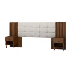 BE DESIGN - Respaldo 2 plazas 1559 Blanco caramelo