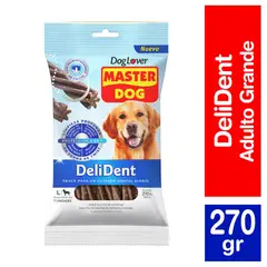 MASTER DOG - Snack para Perro Adulto Carne 0.27 kg