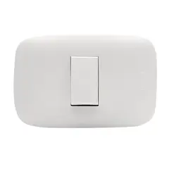 BTICINO - Interruptor Conmutador (9/24) Blanco Domino Sencia
