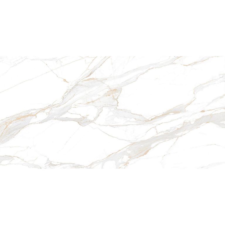 Cerámica Muro 30X60 Ártico Golden Calacatta Brillante 1.44 M2