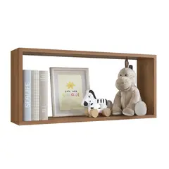 HOGA - Repisa Nicho MDP 1 Nivel(es) 14.6x31.3x69.3 cm Miel