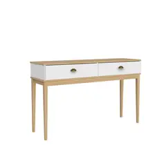 HOGA - Aparador arrimo Colonial Blanco 136x41x89 cm