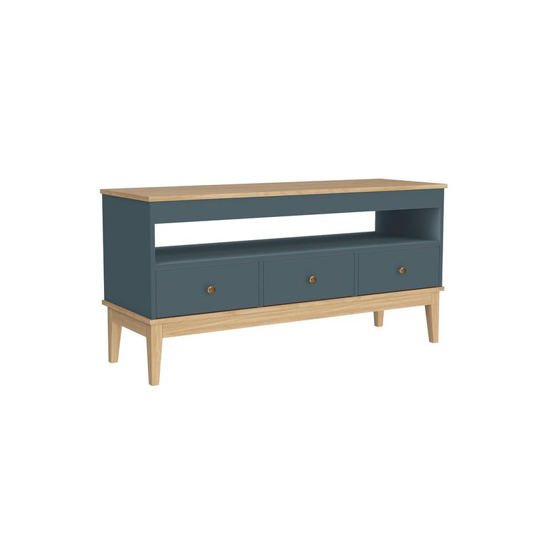 Rack TV 50 " Colonial Petróleo 120x60x41 cm