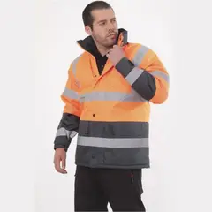 GENERICO - Parka Visibilidad Naranjo L