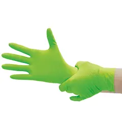 TOPSAFE - Guante Nitrilo de Nitrilo Talla única Verde