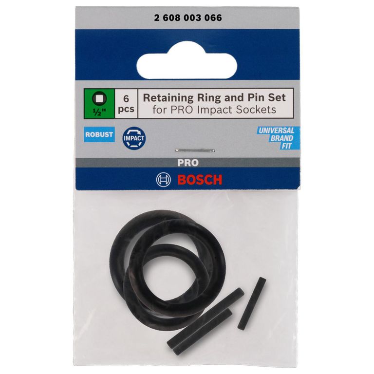 Anillo de retención y pasador PRO Impact 1/2"