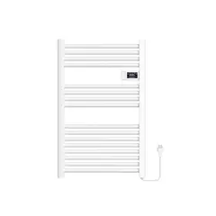 VERKEN - Secador Toallas para Baño Programable Radiación Vesubio Blanco