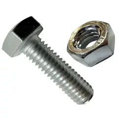 MAMUT - Perno con Tuerca Métrico Metal 30 mm 8 mm 4 unidad(es)