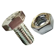 MAMUT - Perno con Tuerca Métrico Metal 15 mm 8 mm 4 unidad(es)