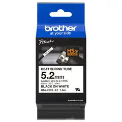 BROTHER - Cinta termocontraíble HSE211E 6mm