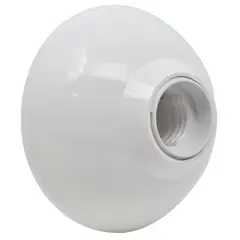 BTICINO - Portalámpara Plafón P23B 2 Piezas E27 Blanco