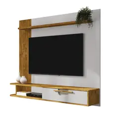 HOGA - Panel Rack 65 " jeri Natural 160x136x33 cm