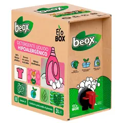 BEOX - Detergente Hipoalergenico Biodegradable Ecobox 3 Litros