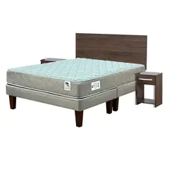JUST HOME COLLECTION - Cama 2 plazas Soñño Gris