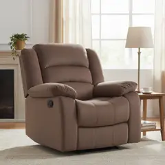 JUST HOME COLLECTION - Bergere 1 cuerpo Polonia 94x101x90 cm Café