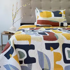 DORAL - Quilt 1.5 plazas Hotpress Multicolor