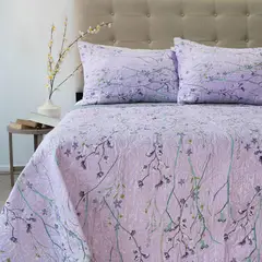 DORAL - Quilt 2 plazas Hotpress Multicolor