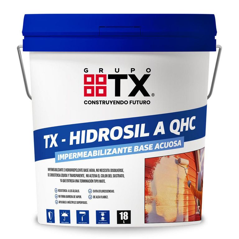 Impermeabilizante e Hidrorrepelente base Acuoso 18 Lt