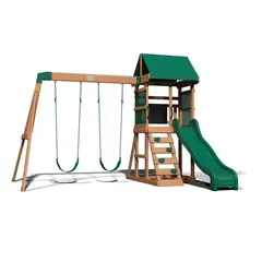 BACKYARD ADVENTURES - Centro de Juego Buckley 312x234x272 cm Café Desde 3 años