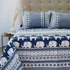 DORAL - Quilt 2 plazas Origins Multicolor