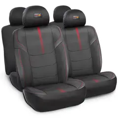RED BULL - Funda Asiento 10 Piezas Negro/Rojo
