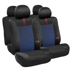 RED BULL - Funda Asiento 10 Piezas Negro/Rojo