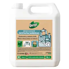 BEOX - Removedor Destapacañerias 5 Litros