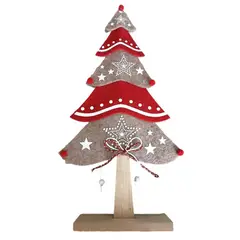 PRONOBEL - Adorno Pino Navidad Madera