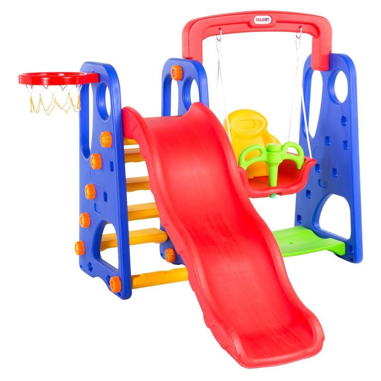 HOBBY MARKET Resbalin Columpio 130x123x160 cm Rojo