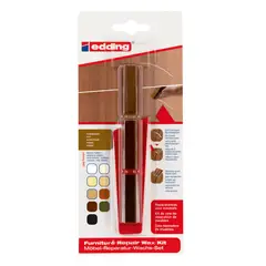 EDDING - Cera Reparadora Satinado 30 gr Nogal