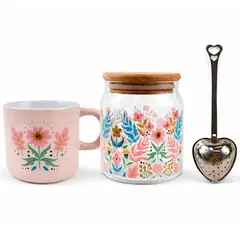 JUST HOME COLLECTION - Set Regalable Para Té DDM26