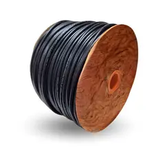 ELFLE - Cordón Eléctrico H05VV-F 3x2,5 mm2 Negro 1 metro(s)