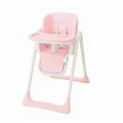 KIDSCOOL - Silla de comer Vancouver rosado 5 funciones