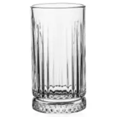 LUGANO - Set 6 Vasos Altos de Vidrio 450 ml Transparente