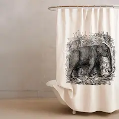 ATMOSPHERA HOME - Cortina De baño 180x180 cm Full Color