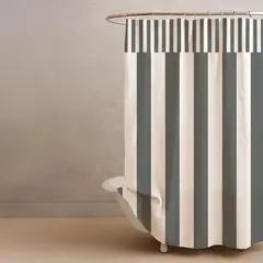 ATMOSPHERA HOME - Cortina De baño 180x180 cm Full Color