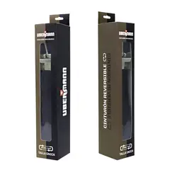 UBERMANN - Cinturón Reversible Talla Única Café/negro