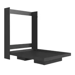 HOGA - Cama 2 plazas Cama plegable Vancouver Gris