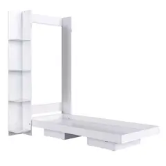 HOGA - Cama 1 plaza Cama plegable Vancouver Blanco