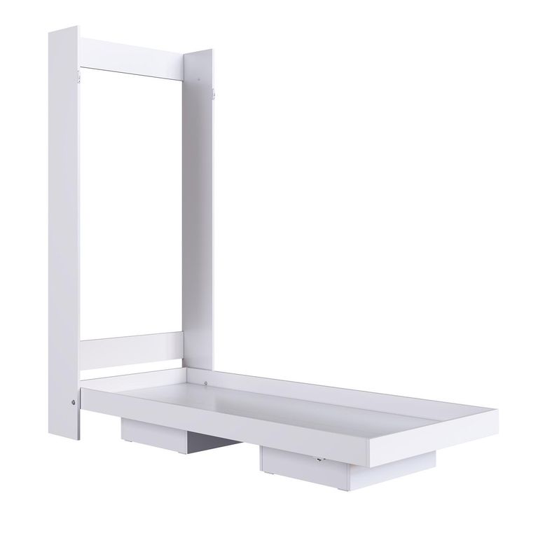 HOGA Cama 1 plaza Cama plegable Vancouver Blanco