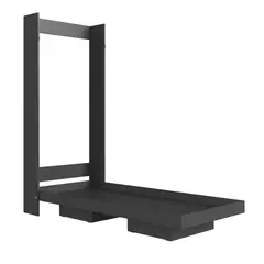 HOGA - Cama 1 plaza Cama plegable Vancouver Gris