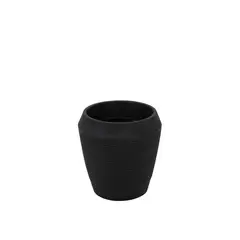 TRAMONTINA - Maceta de Polipropileno 37.5x39 cm Negro