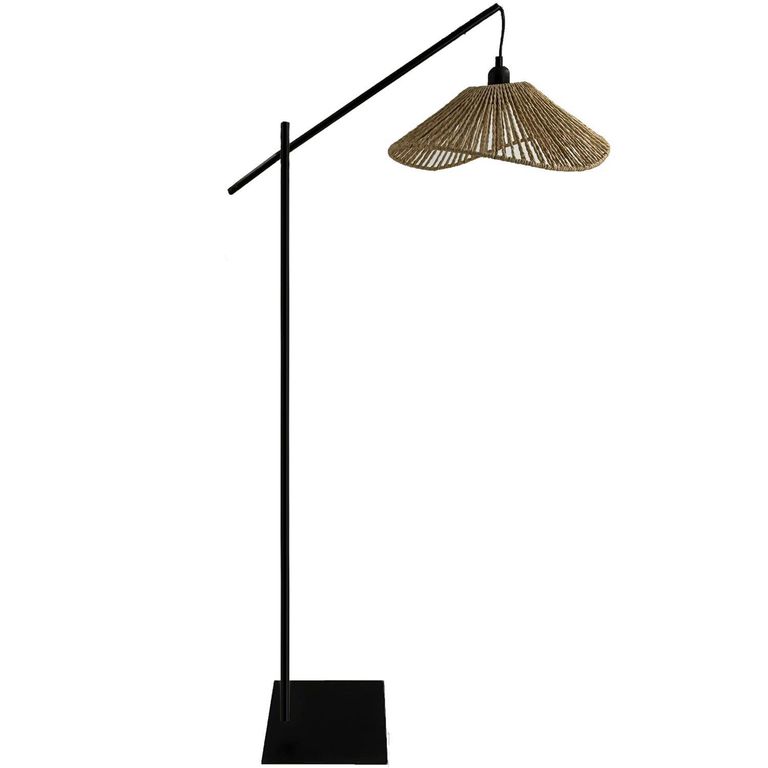 Lámpara pie Beige 45x148 cm