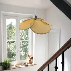 MOOD - Lámpara Colgante Enjucada Metal Beige