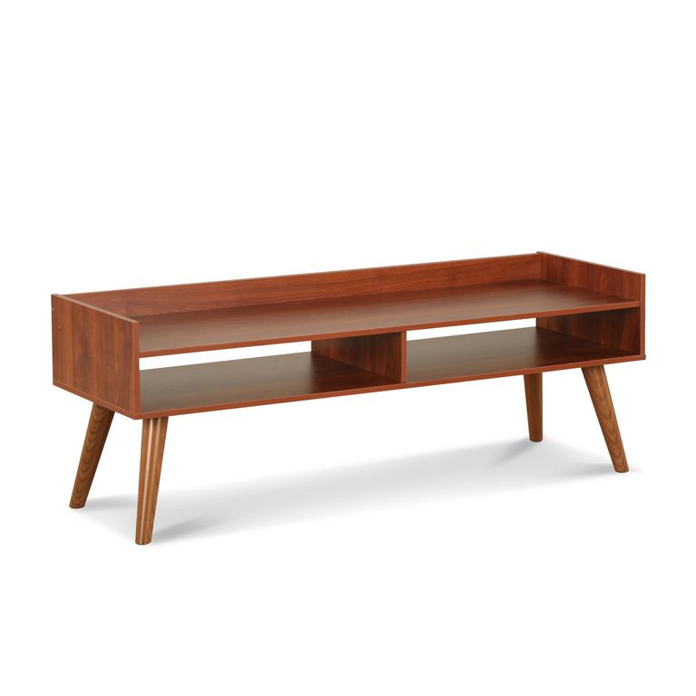 Rack TV 50 " Barras Cerezo 122x44x40 cm